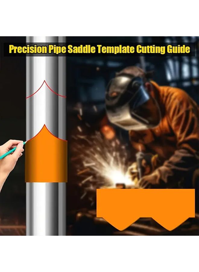 Precision Pipe Seat Cutting Guide And Metal Pipe Insulation Tool Set 1 Set - Image 4
