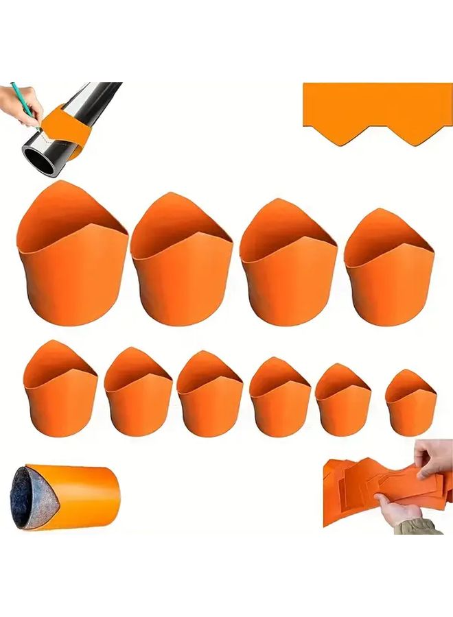 Precision Pipe Seat Cutting Guide And Metal Pipe Insulation Tool Set 1 Set - Image 3