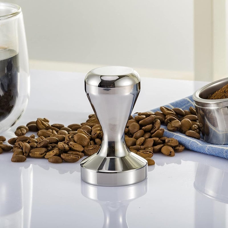 Generic Professional Espresso Tamper 51mm, Stainless Steel Manual Coffee Grounds Press for Compatible Portafilter Basket, Barista Tamping Tool for Espresso Machine, Home Coffee Station, Café and Restaurant - Image 4