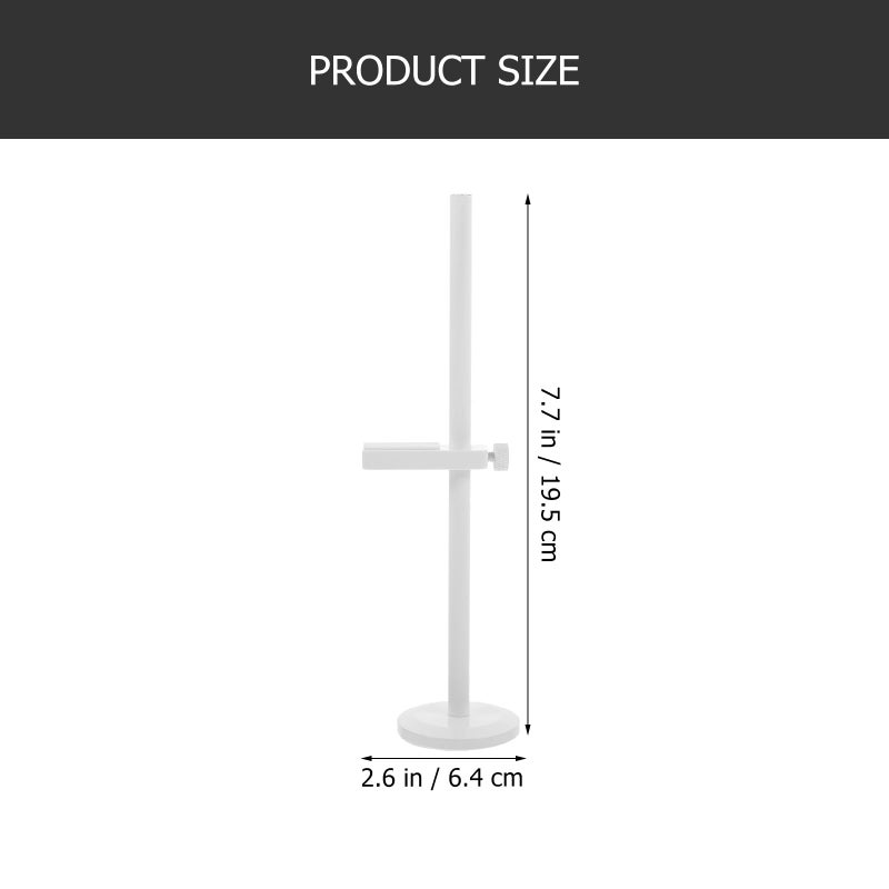 Hemobllo GPU Support Bracket - Graphics Card Brace Support Adjustable Anti Sag GPU Stand Magnetic Suction GPU Sag Bracket Video Card Sag Holder, White - Image 2
