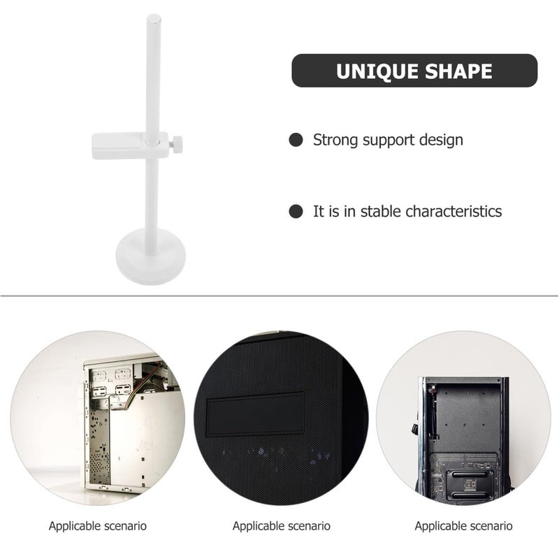 Hemobllo GPU Support Bracket - Graphics Card Brace Support Adjustable Anti Sag GPU Stand Magnetic Suction GPU Sag Bracket Video Card Sag Holder, White - Image 4