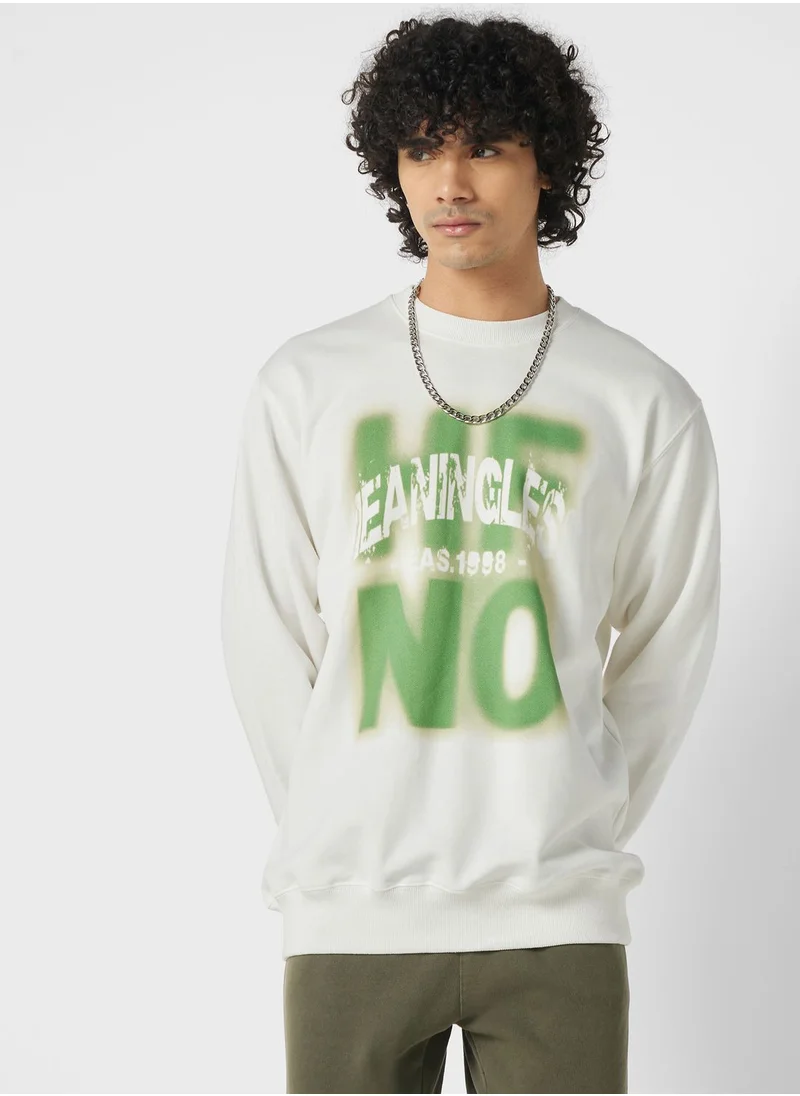 OFF LIMITS Graphic Sweater