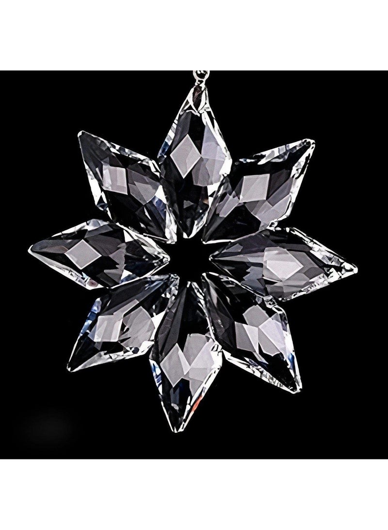 تشولوفز تعليق مرآة السيارة الكريستالية، قلادة مرآة الرؤية الخلفية، زينة معلق للسيارة والمنزل - Image 5