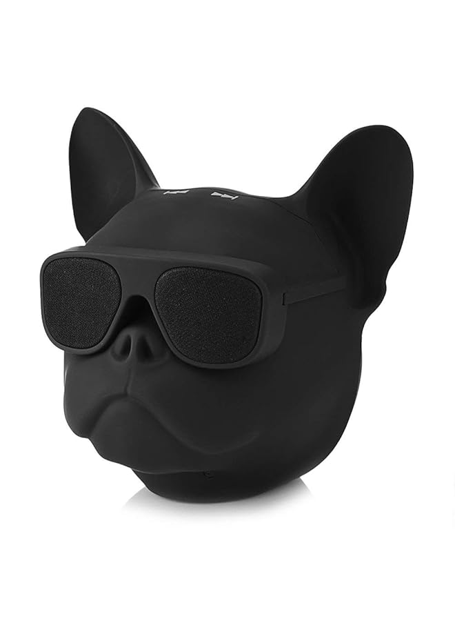 SYOSI Dog Shaped Creative Speaker French Bulldog Shaped Hi Fi Wireless Speaker With 32G Capacity Bluetooth 4.1 Portable Perfect For Home Long Time Use - Image 1