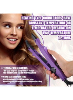 Fusion Hair Extensions Tool Us Plug Professional Hair Extensions Tools Fusion Heat Iron Connector Wand U Tip Hair Extensions With 2 Bags Keratin Glue Granule Beads For Hair Extensions (Purplea Head) - pzsku/Z75594D9776EB5983D974Z/45/_/1683026157/256e260e-3826-43bd-b153-1a7f236ed883