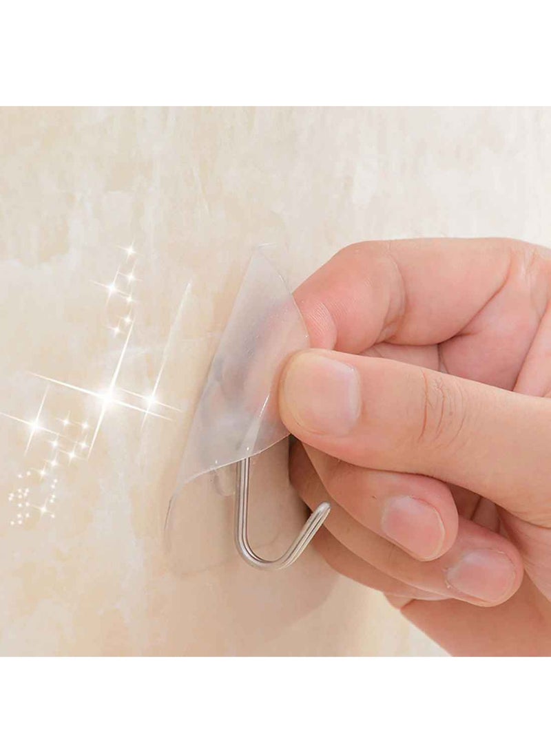 fashionhome 20-Piece Self Adhesive Heavy Duty Hooks - Image 2