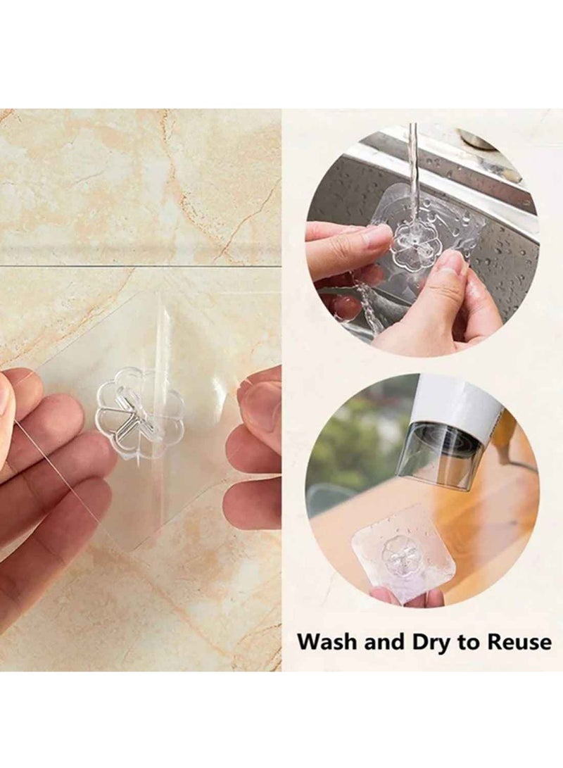 fashionhome 20-Piece Self Adhesive Heavy Duty Hooks - Image 4