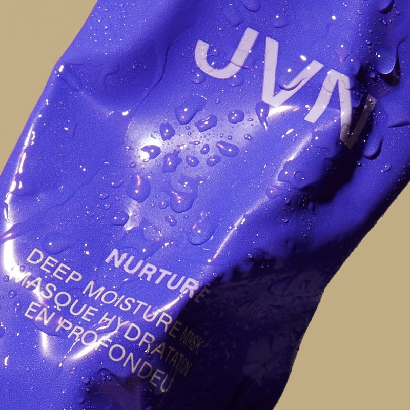 JVN Nurture Deep Moisture Mask, Hydrating Hair Mask Conditioning Treatment, Reduces Frizz & Adds Nourishment, All Hair Types, Sulfate Free (5 Fl Oz) - Image 1