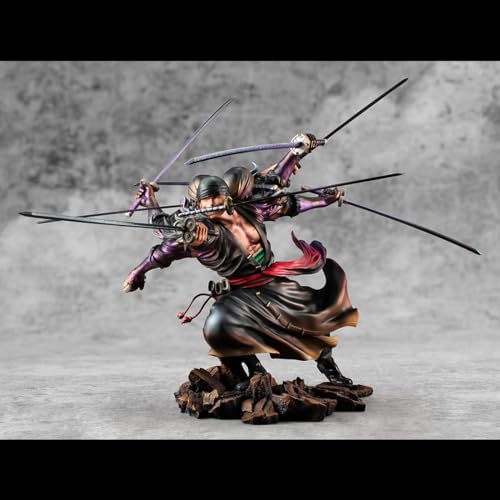 Megahouse - One Piece - WA-Maximum - Demon Spirit Kyuutou-ryuu Asura Roronoa Zoro (Limited), Portrait of Pirates Collectible Figure - Image 2