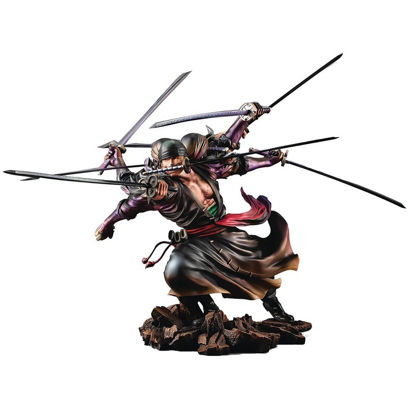 Megahouse - One Piece - WA-Maximum - Demon Spirit Kyuutou-ryuu Asura Roronoa Zoro (Limited), Portrait of Pirates Collectible Figure - Image 4