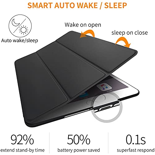 DuraSafe Cases iPad mini 4 Gen 2015 7.9 [ Mini 4th ] MK8A2HN/A MK882HN/A MK8C2HN/A MK862HN/A MK892HN/A MK872HN/A Protective Durable Shock Proof Supportive Magnetic Dual Angle Stand Cover - Black - Image 3