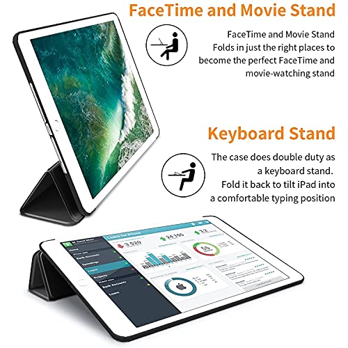 DuraSafe Cases iPad mini 4 Gen 2015 7.9 [ Mini 4th ] MK8A2HN/A MK882HN/A MK8C2HN/A MK862HN/A MK892HN/A MK872HN/A Protective Durable Shock Proof Supportive Magnetic Dual Angle Stand Cover - Black - Image 4