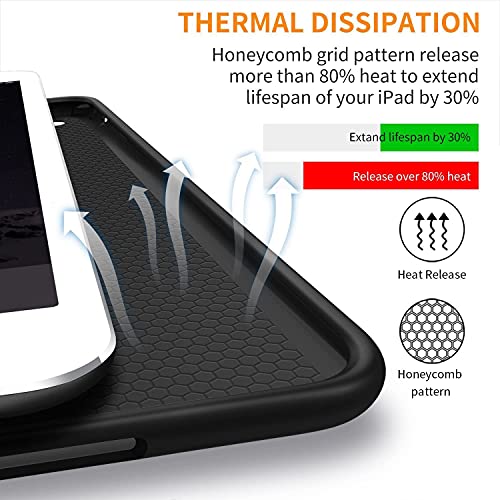 DuraSafe Cases iPad mini 4 Gen 2015 7.9 [ Mini 4th ] MK8A2HN/A MK882HN/A MK8C2HN/A MK862HN/A MK892HN/A MK872HN/A Protective Durable Shock Proof Supportive Magnetic Dual Angle Stand Cover - Black - Image 5