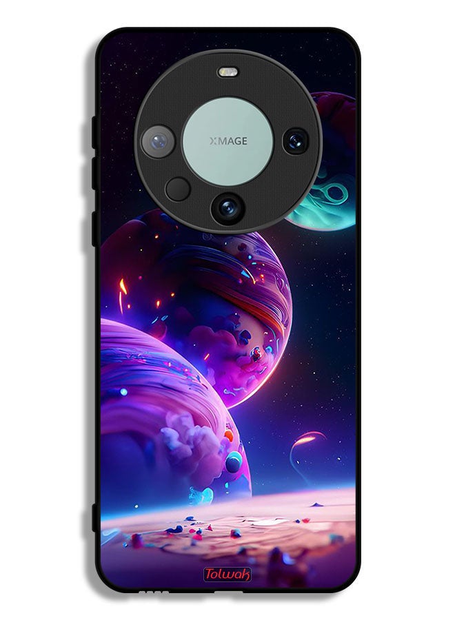 Tolwak Huawei Mate 60 Pro Protective Case Cover Planet Pattern - Image 1
