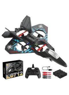 ZAMZIN Foam Drone RC Airplane for Kids & Beginners – Remote Control Fighter Jet with LED Lights, Auto Hovering, 360° Flip, 2.4GHz RC Plane, USB Rechargeable Quadcopter, Stunt Jet Toy Gift for Boys & Adults  - Image 5