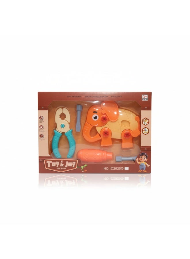 لعبة فك وتركيب الفيل للصغار