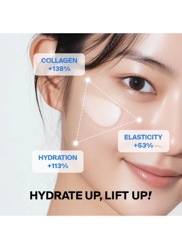 Purcell PixcellBiome™ Hyaluronic Collagen Splash Cream 50ml – Korean Hydrating Face Cream for Plump, Smooth & Glowing Skin - Image 4