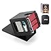Stepane MTG Deck BoxDouble Display WindowCommander Deck Box Fits 120 Single Sleeved CardsPU Leather Magnetic Closure Card Box with 2 Dividers2 Toploaders for TCGCCGBlack - Image 3