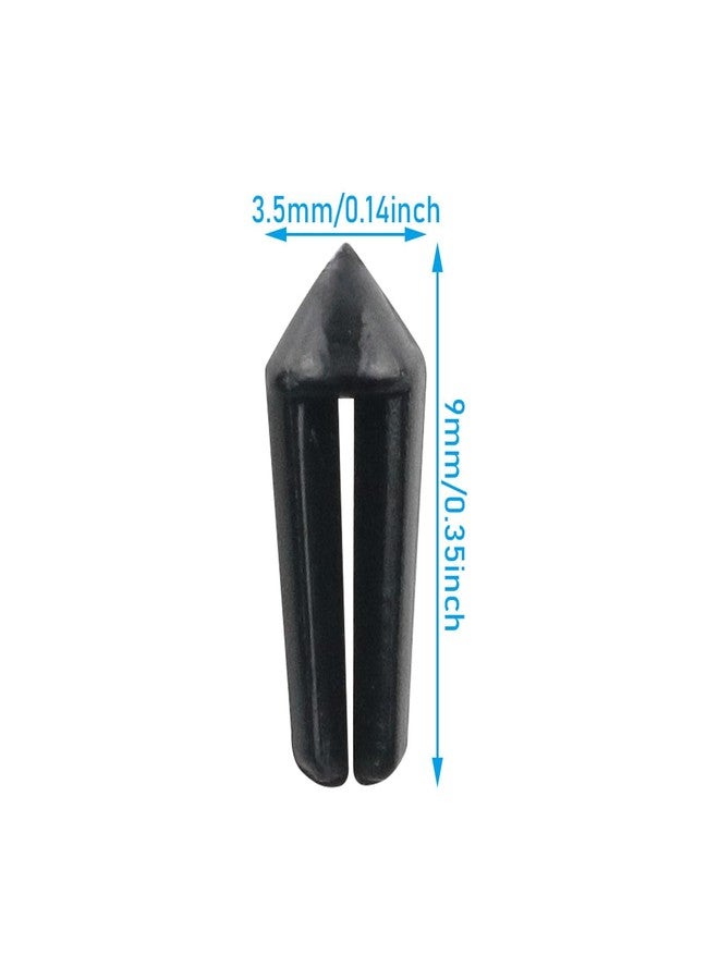 WHYHKJ 40PCS Dart Flight Tail Protectors Replacement Wing Correction Plastic Flight Fixators Pocket Dart Metal Tip Set - Image 2