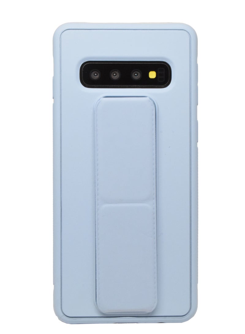 BORTONY Case Silicone Camera Protected Shockproof With Finger Grip Stand Cover Samsung S10 - Image 1