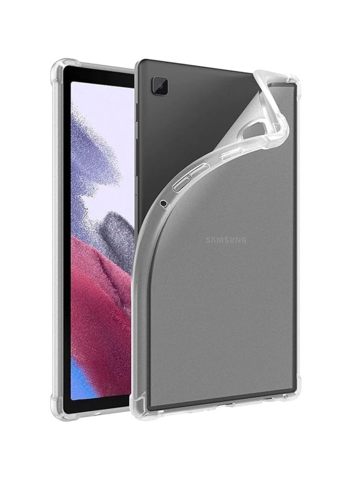 ELMO3EZZ Case Fits Samsung Galaxy Tab A7 Lite 8.7-Inch 2021 Release Tablet Model (-T225/T220/T227/T227), Ultra Clear Soft Flexible Transparent TPU Skin Bumper Back Cover Shell, Clear  - Image 1