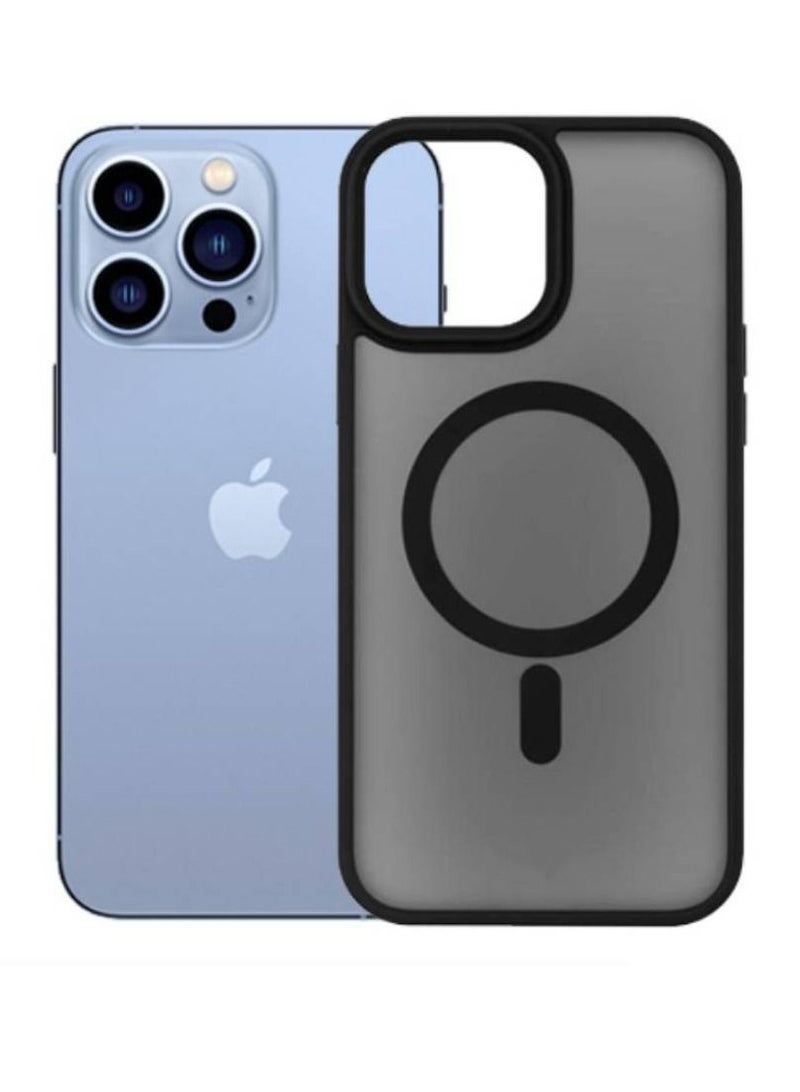 Magsafe Protective Ultra Hybrid Magnetic MagSafe Back Case Cover For iPhone 13 Pro Max - Image 1