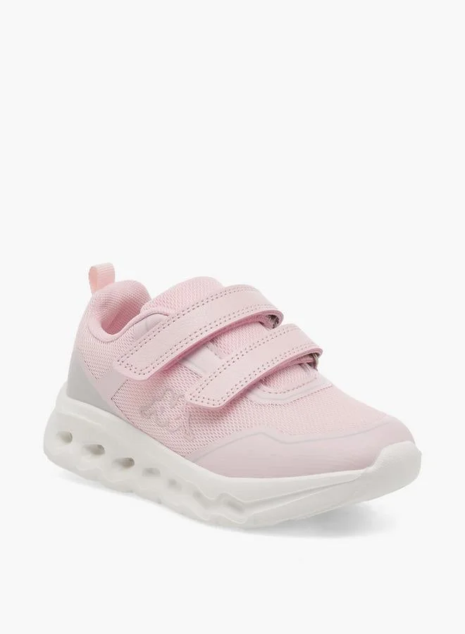 كابا Girls Logo Print Hook & Loop Sports Shoes