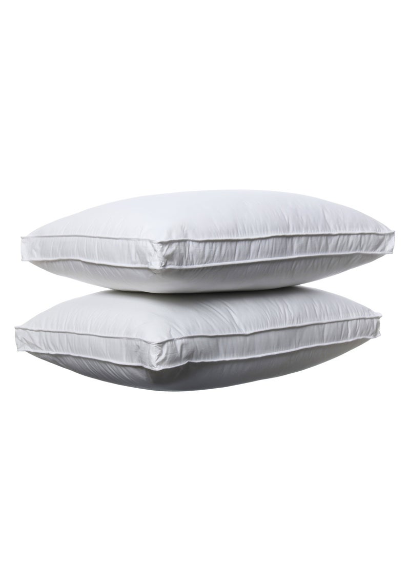 MAXQON 1-Piece Bed Pillow Double Piping Hotel Standard Extra Soft Microfiber Anti Allergic&Anti-bacterial,  Size(50x70CM)  - Image 4