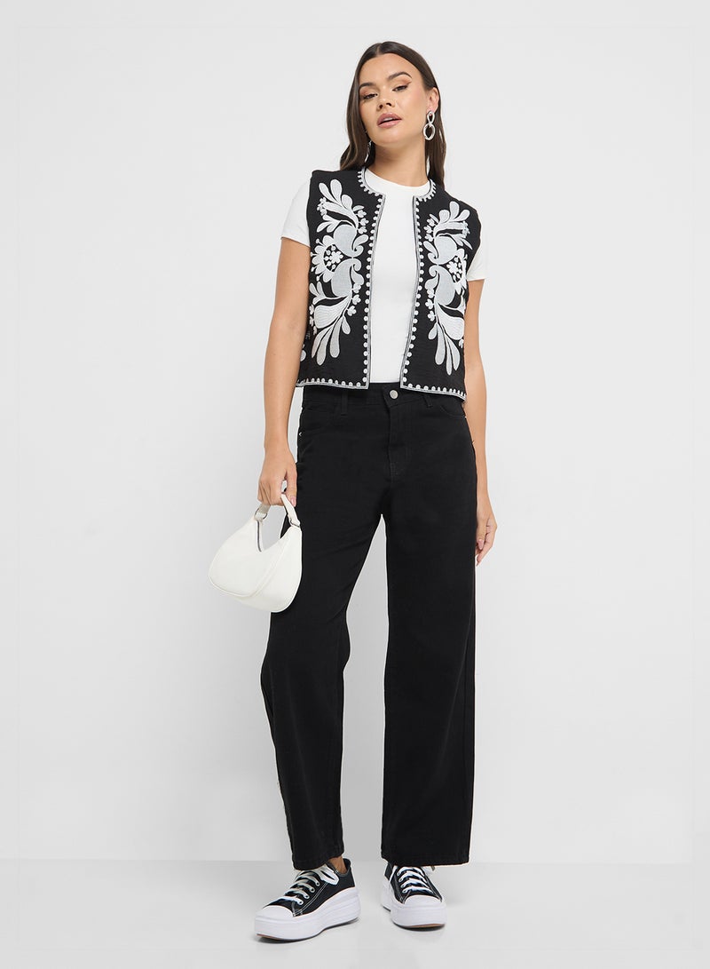 Ginger Boho Style Vest Jacket - Image 4