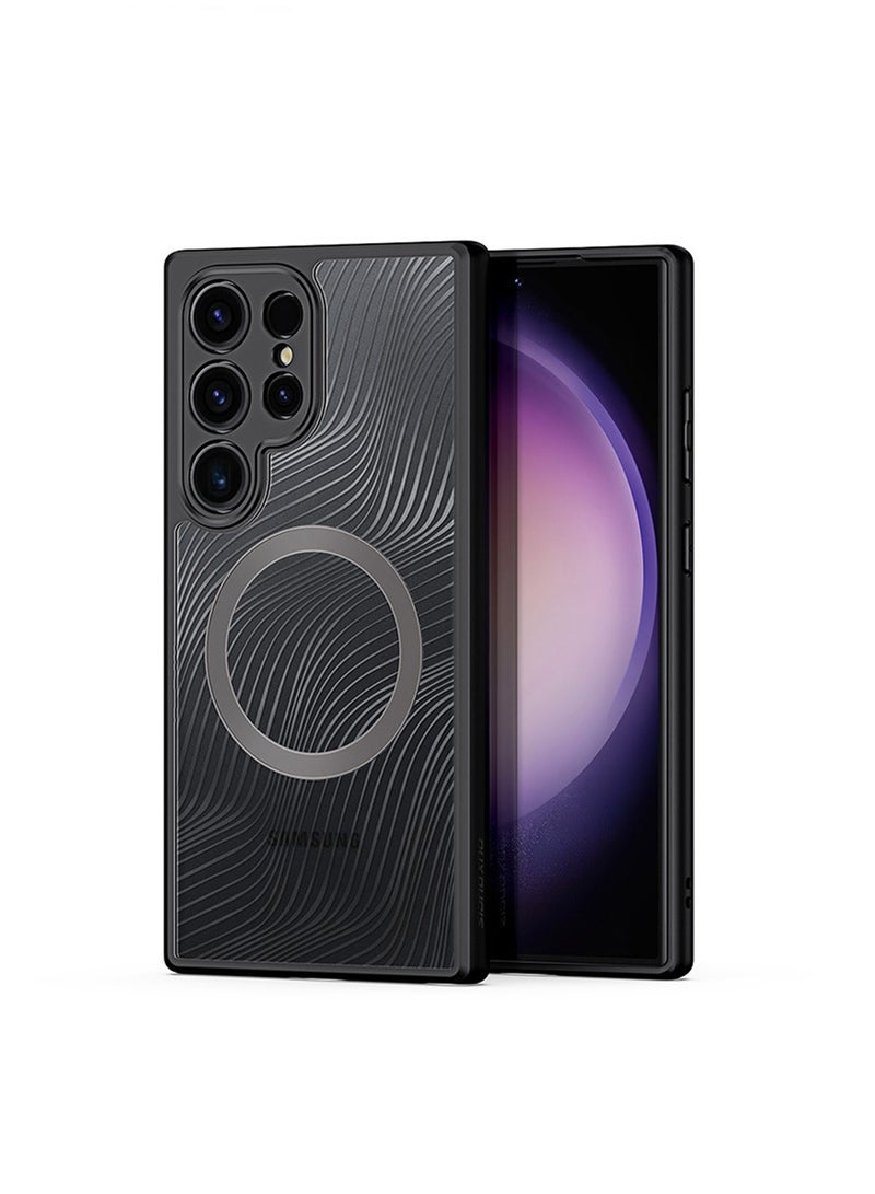 DUX DUCIS Samsung Galaxy S24 Ultra Case Cover Protection with MagSafe Anti-Yellowing Anti-drop Waterproof Comfortable Touch back Cover Support Wireless Charging Camera len Protector Shell for Galaxy S24 Ultra - Image 1