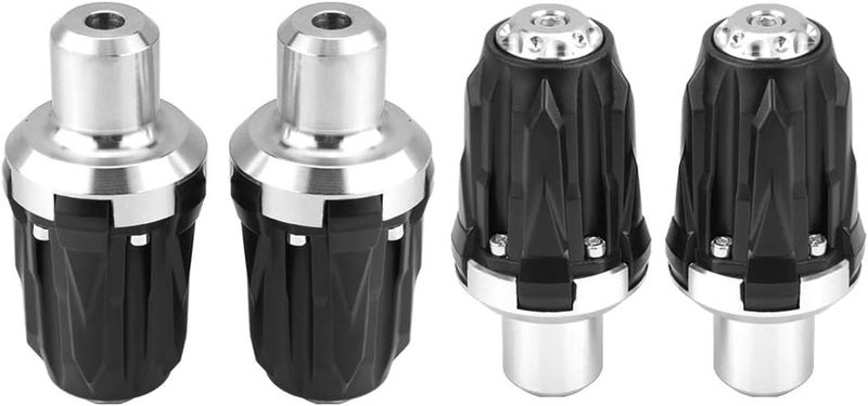 1 Pair 10mm Motorcycle Exhaust Frame Sliders, Anti Crash Pad Falling Protector, Aluminum Alloy T6063 Crash Protection for Sport Bikes with 10mm Mounting Hole (Silver) - Image 3