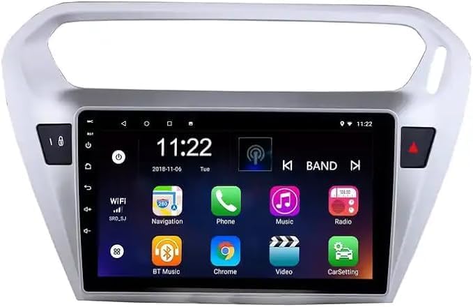 4k MRC Android car stereo screen for peugeot 301 model 2012-2018 applecarplay android auto reverse camera (2gb ram 32 gb rom) - Image 2
