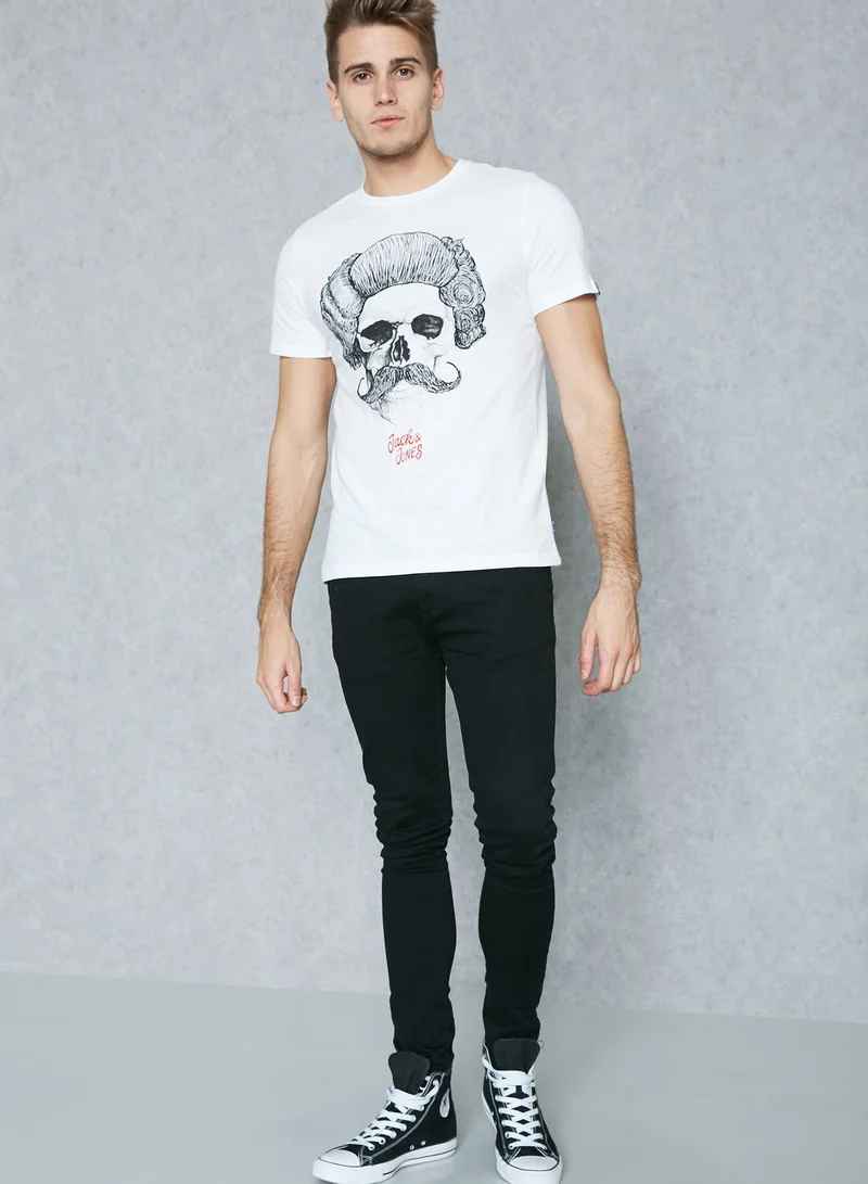 JACK & JONES Trick Skull T-shirt