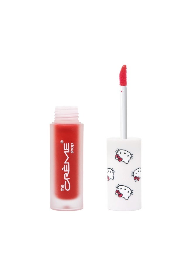 The Crème Shop - Hello Kitty | Kawaii Moisturizing Lip Oil - Apple | Ultra Hydrating Lip Moisturizer | Sheer Red Tinted Lip gloss - Image 2