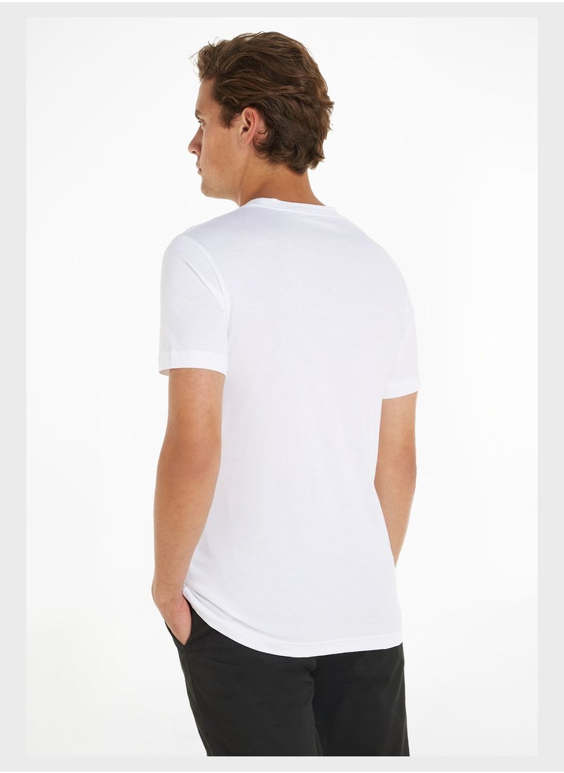 Calvin Klein Jeans - Logo Crew Neck T-Shirt - Image 1