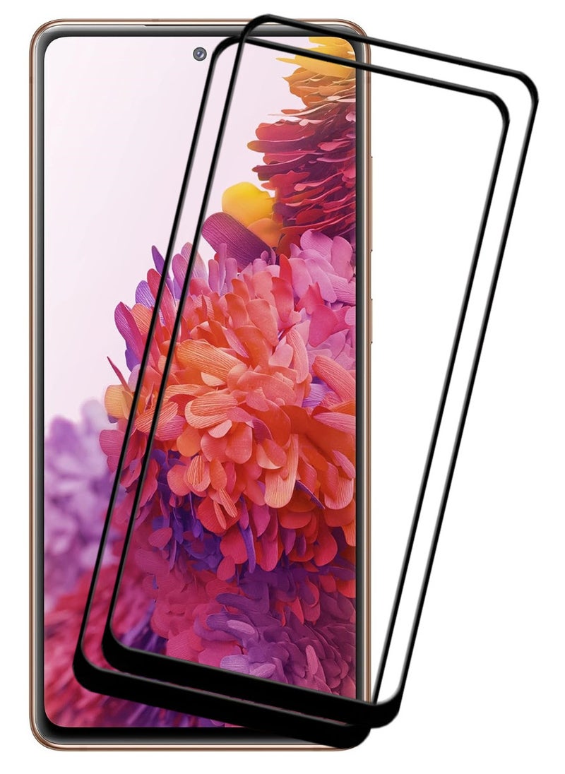 ACLIX 2 Pieces Antistatic ESD Dustproof Premium Quality High Definition Tempered Glass Screen Protector Designed For Samsung Galaxy S20 FE - Image 1