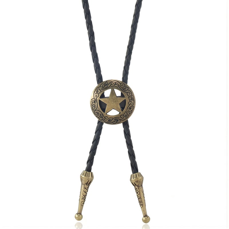 Versatile Star Bolo Tie Match With Shirt Jacket Coat All Outfit Accessory - Image 1