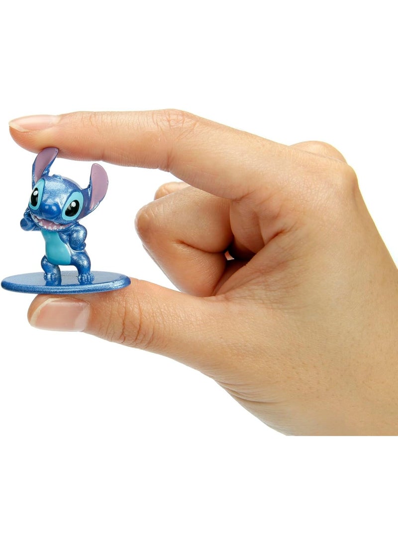 Jada Toys Set of 6 Metal Stitch Figures, 4 cm, Diorama with Stitch in Various Poses + Angel, Mini Collection, Disney Lilo & Stitch from 8 Years (201105003) - Image 2