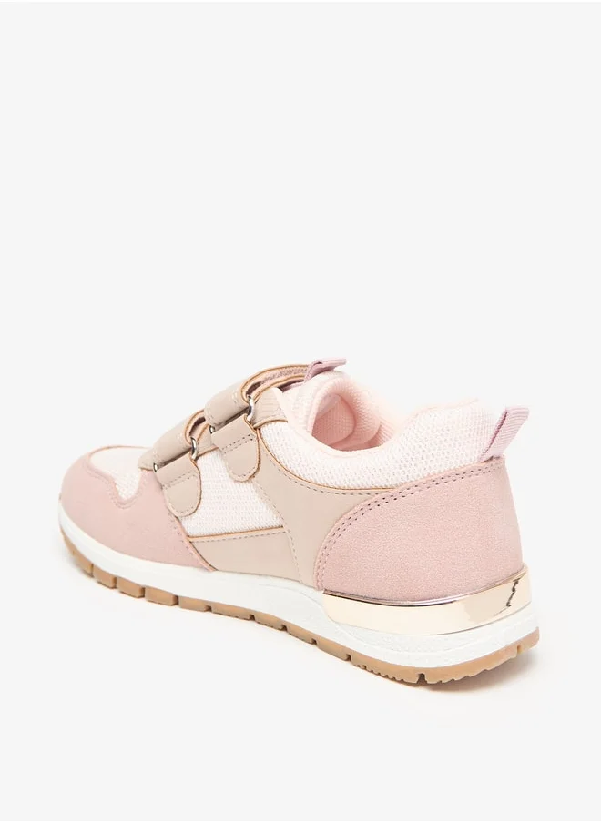 MISSY Little Missy Mesh Detailed Sneakers with Hook and Loop Closure