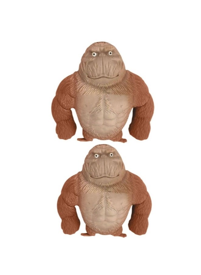 Generic 2pcs flexible rubber monkey  - Image 1