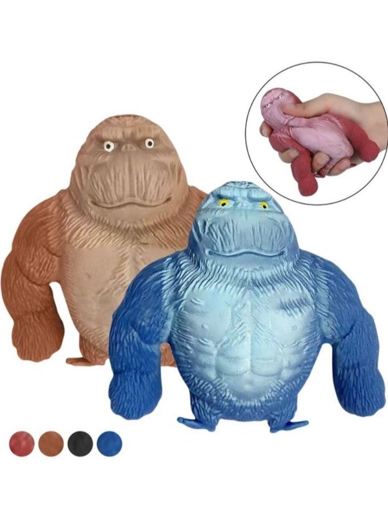 Generic 2pcs flexible rubber monkey  - Image 2