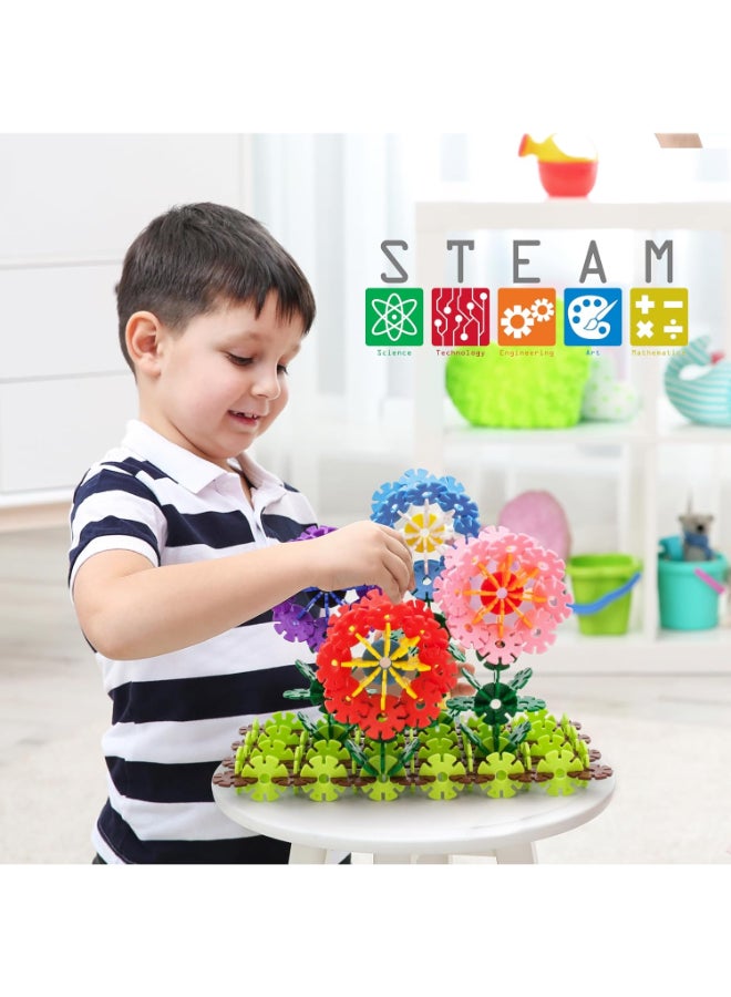 PicassoTiles Picasso Magnetic Interlocking Building Chips 108-pieces - Image 3