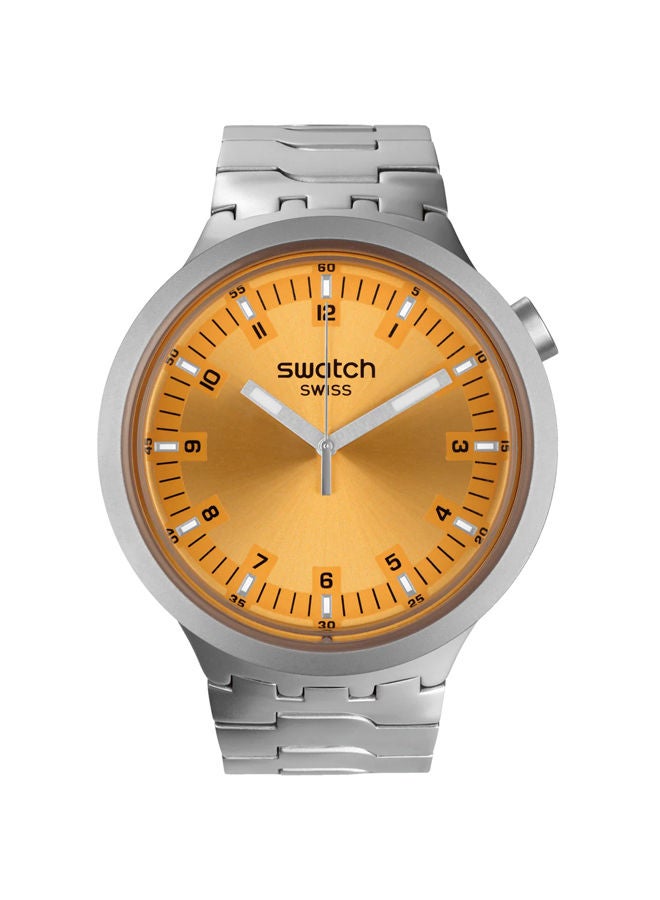 سواتش ساعة يد من الاستانلس ستيل بعقارب SB07S103G - Image 1