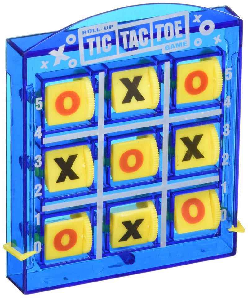 JA-RU Portable Tic Tac Toe (1 Pack) Classic Mini Board Games for Kids. Small Size Travel Games.Bulk Birthday Party Favor Stocking Stuffer. 3256-1A - Image 4