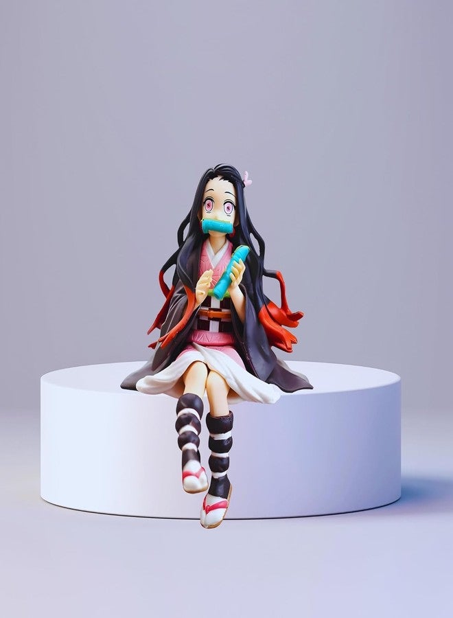 Awestuffs Nezo Sitting Action Figure Limited Edition for Car Dashboard, Decoration, Cake, Office Desk & Study Table - Image 4