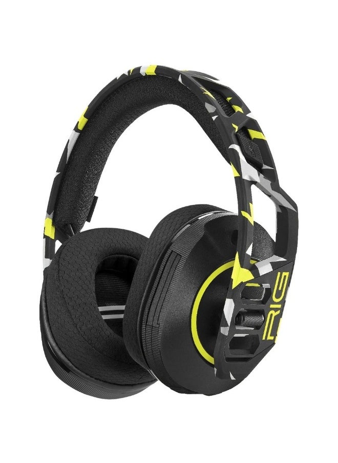 PlayStation RIG 600 PRO HS Wireless Gaming Headset Camo Yellow Edition Multi-Platform - Bluetooth & 2.4GHz Dual Wireless  - Image 2