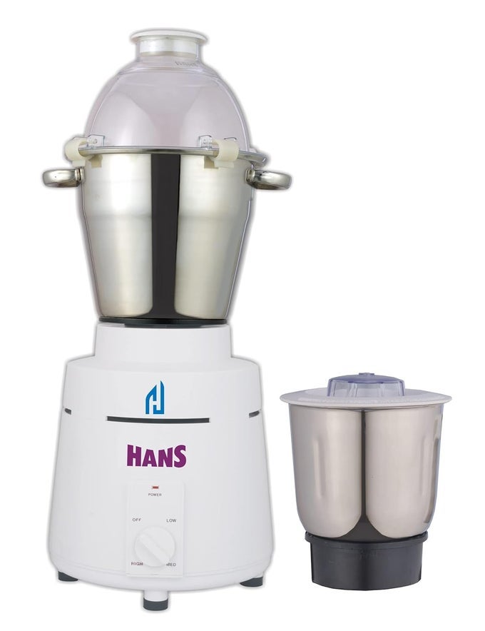 DOMINAR X 1800 WATTS 2.5 HP COMMERCIAL MIXER GRINDER WITH 2 JAR HEAVY DUTY COLOR WHITE