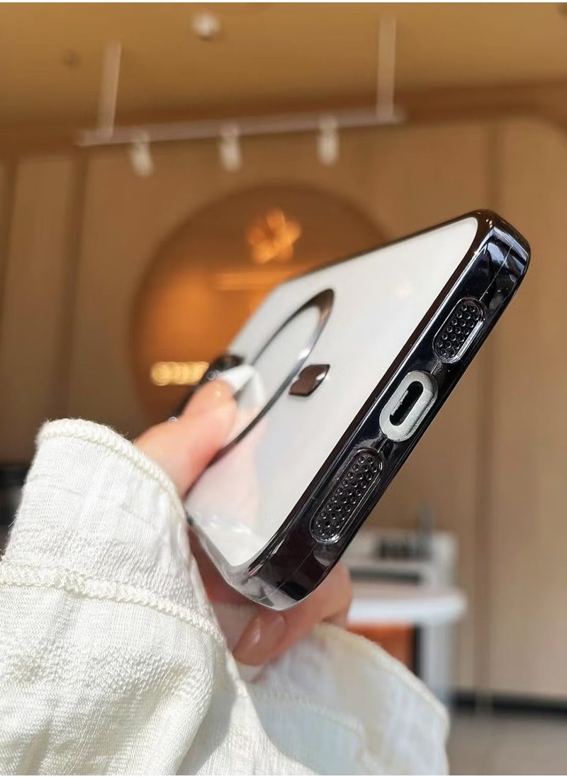 JAJEEK iPhone 16 Pro Max Magnetic Case – Compatible with MagSafe, Built-in Camera Protector, Soft TPU Anti-Scratch, Shockproof Slim Clear Case for iPhone 16 Pro Max (6.1 Inch) – Durable, Lightweight Protection - Image 5