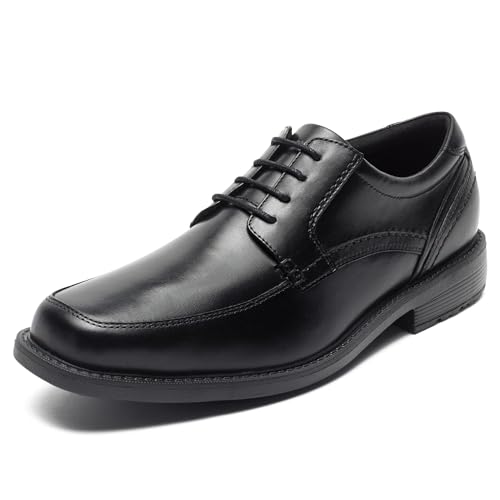 Rockport mens Style Leader 2 Apron Toe oxfords shoes, Black, 13 Wide US - Image 4