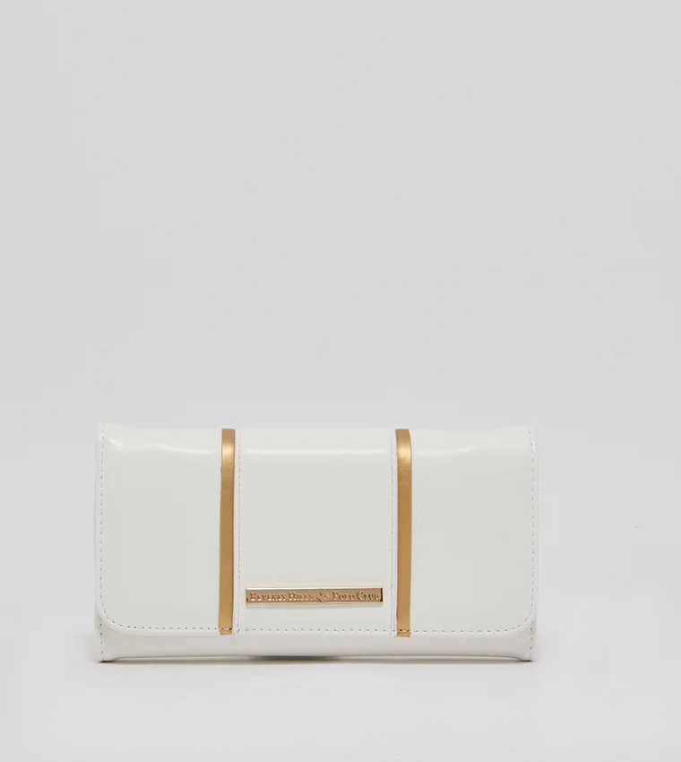 BEVERLY HILLS POLO CLUB Logo Printed Tri Fold Wallet